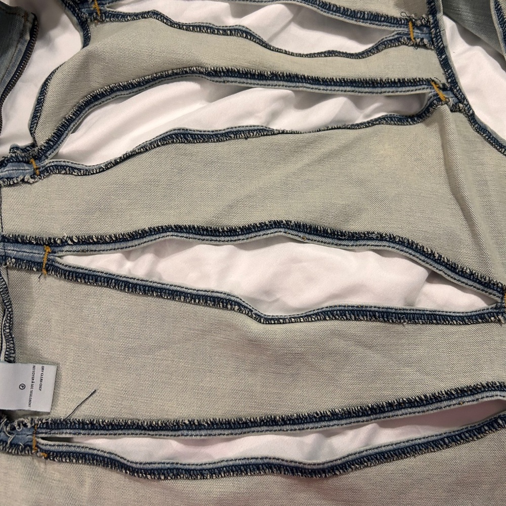 ReVice  Denim Top-Sz XL - Picture 3 of 5